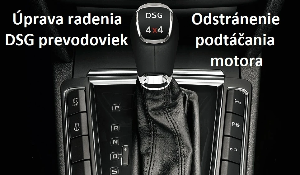 Úprava softvéru automatickej prevodovky