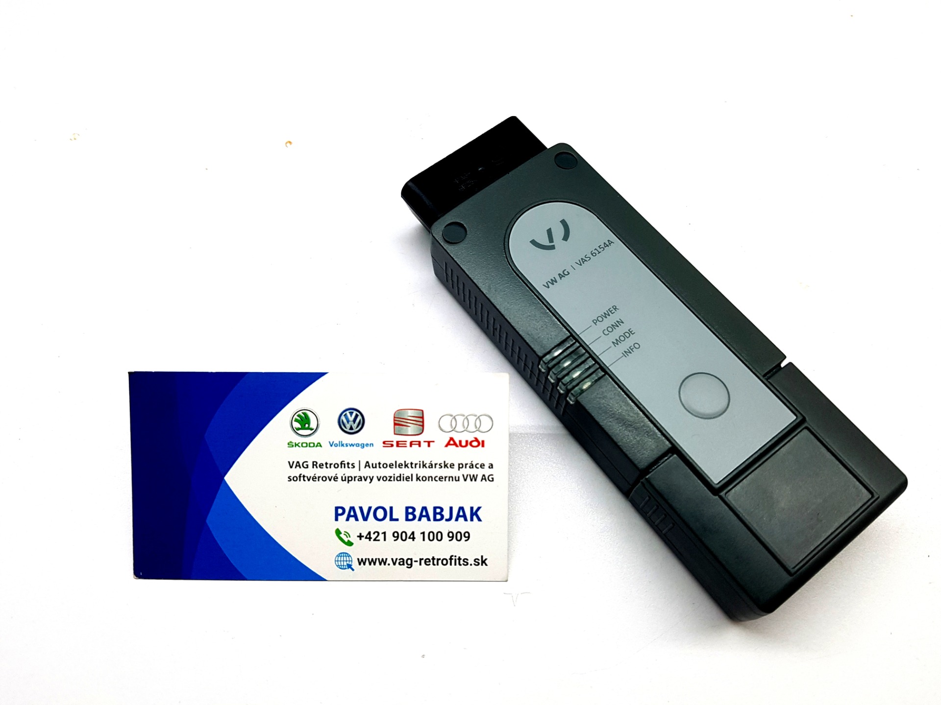 Firma vlastní originálny diagnostický tester VAS 6154