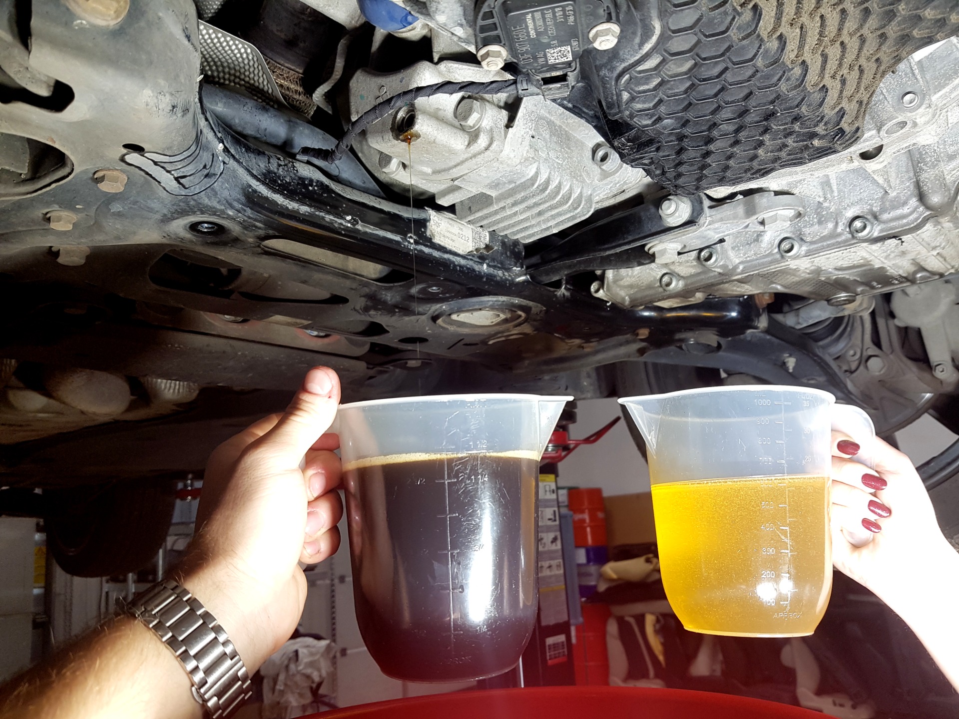 Výmena oleja v pohonnom ústrojenstve 4x4