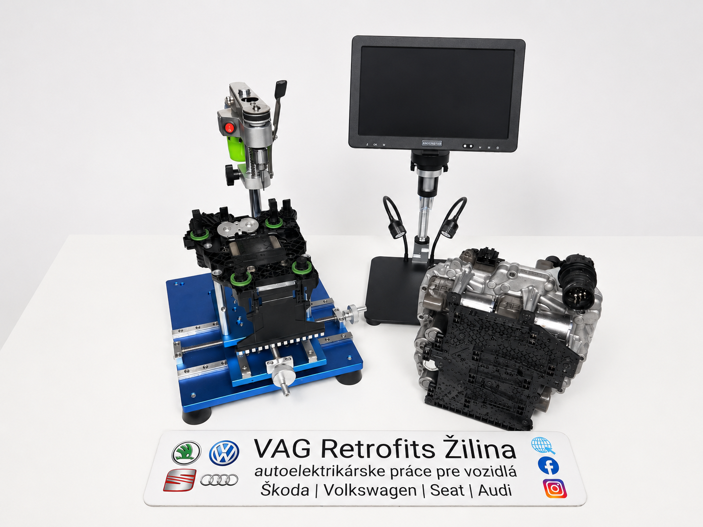 Profesionálna technológia pre výmenu snímačov
